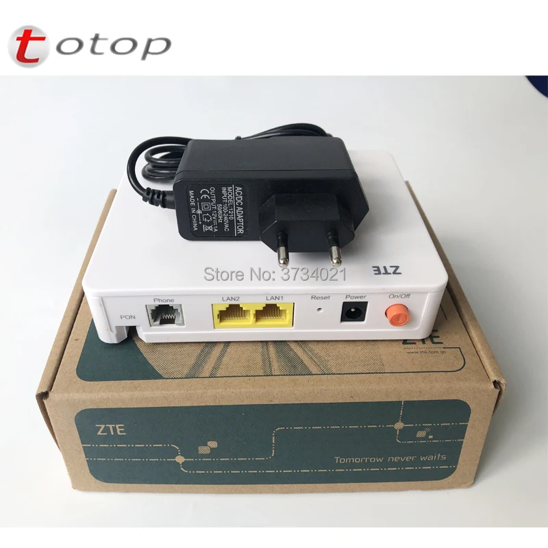 5 шт./лот 100% Новый оригинальный ZTE F612 ZXA10 GPON OUN оптоволоконная сеть с 2 Ethernet 1