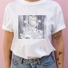 Женская футболка в стиле хипстера, с забавным рисунком из мультфильма Холодное сердце, с изображением Олафа и снежинок