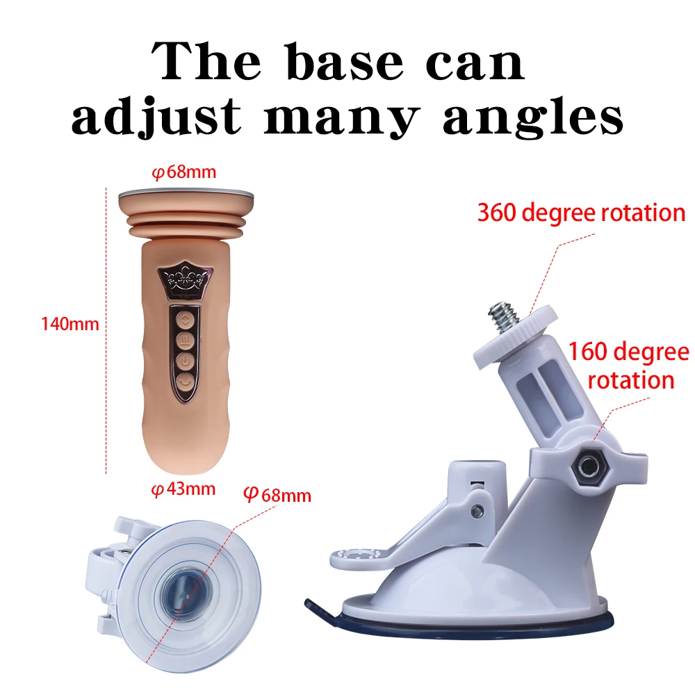 Yunman Vibrate Swing Telescopic Masturbation Machine For Manual/Automatic Big Penis Realistic Dildos Female Women | Красота и
