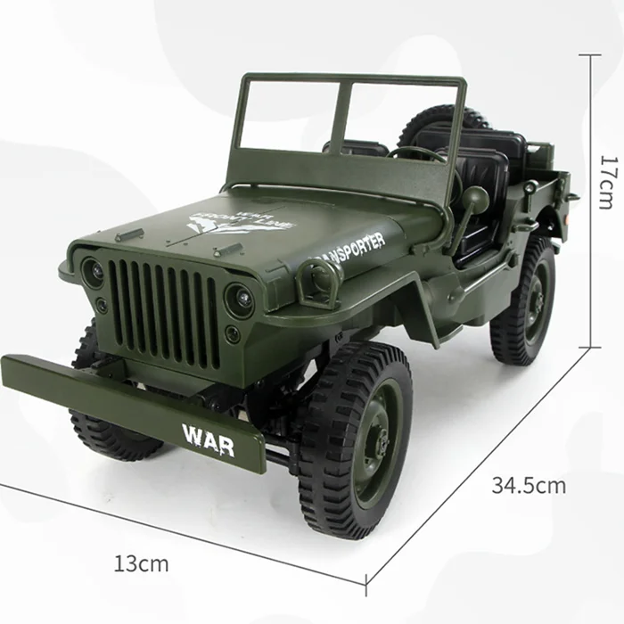 1:10 2 4G моделирования 4 колеса восхождение автомобиля военная модель