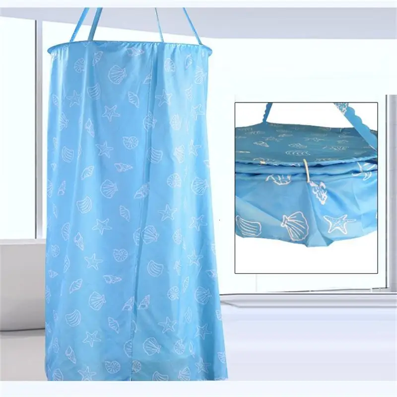 

Doccia Set With Bathroom Banyo Perdeleri Shower Fabric Round Banheiro Rideau De Douche Douchegordijn Cortina Ducha Bath Curtain
