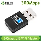 PzzPss мини USB 300 Wifi адаптер 802,11 Мбитс WI-FI антенна WI-FI USB Ethernet WI-FI ключ NGB Enchufe WI-FI USB Lan Comfas