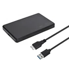 Чехол для мобильного жесткого диска USB 3,0, 2,5 дюйма, последовательный порт SATA HDD SSD адаптер, внешний бокс, поддержка порта 3 ТБ для ноутбука, ноутбука