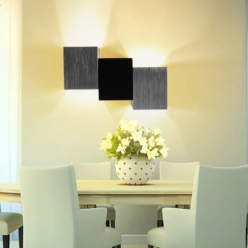 Wall Lights For Home Modern Lamp Living Room Decoration Bedroom Vanity Light Stairs Wandlamp LED Applique Murale Luminaire | Лампы и