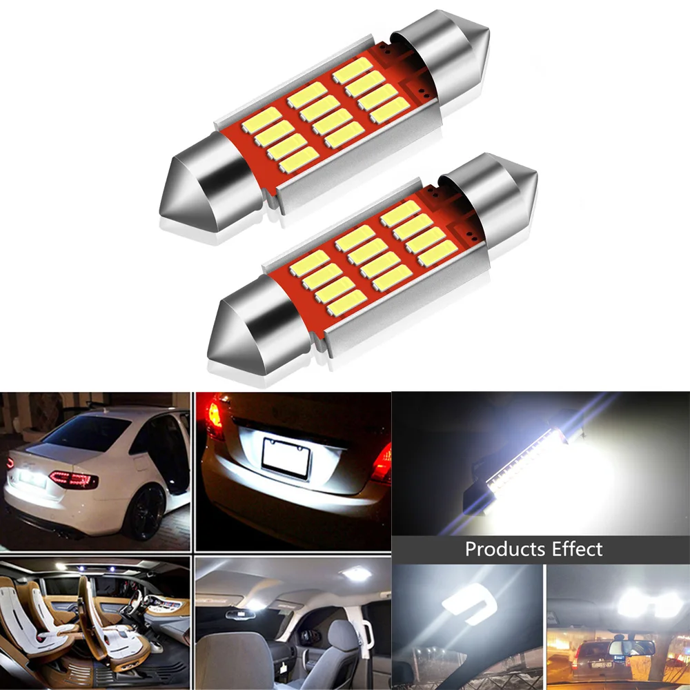 Светодиодный фонарь для чтения C5W CANBUS 36 мм без ошибок 4014 SMD Mercedes Benz W212 W210 W124 W202 W203 W169