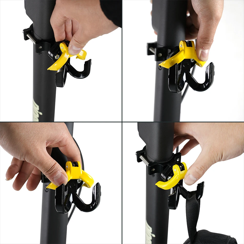 Портативный крючок для электрического скутера из алюминиевого сплава шлема