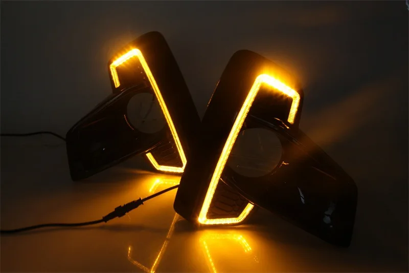 Светодиодный дневный светильник DRL водонепроницаемая сигнальная