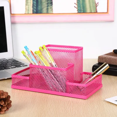 Канцелярские товары подставка для ручек и карандашей сетчатый Настольный