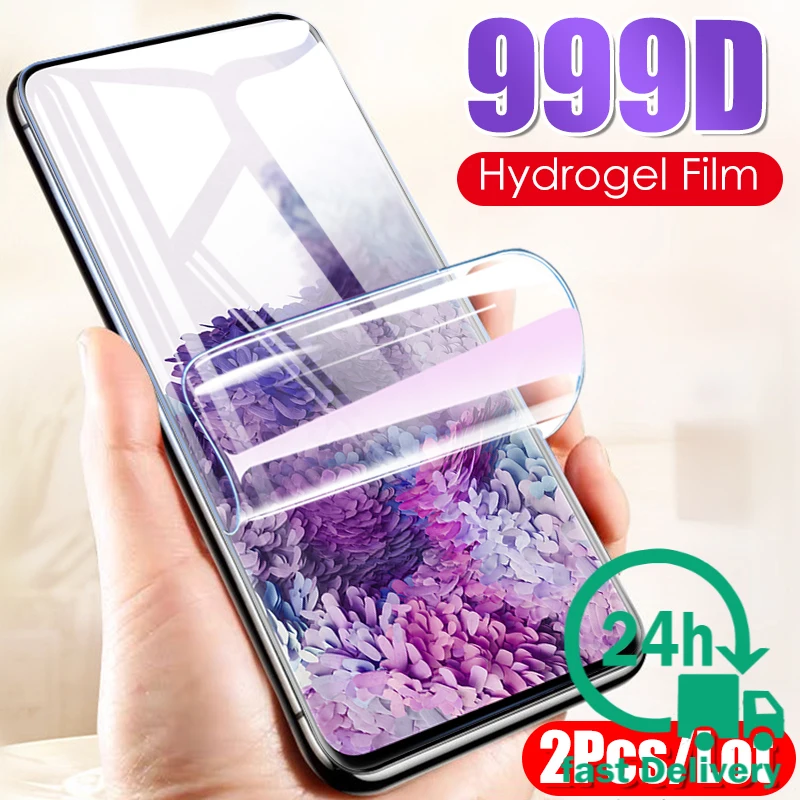 

2Pcs Hydrogel Screen Protectors For Nokia 7.2 7.1 6.2 5.1 Plus 4.2 3.2 2.3 Full Cover Soft Silicone Protective Film Not Glass