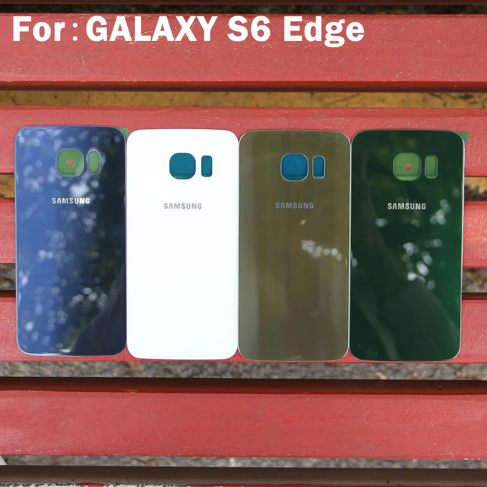 Оригинальный Корпус задняя крышка Чехлы для Samsung Galaxy S6 Edge Plus + G925F G925FQ G9250 G920f G920 G920A