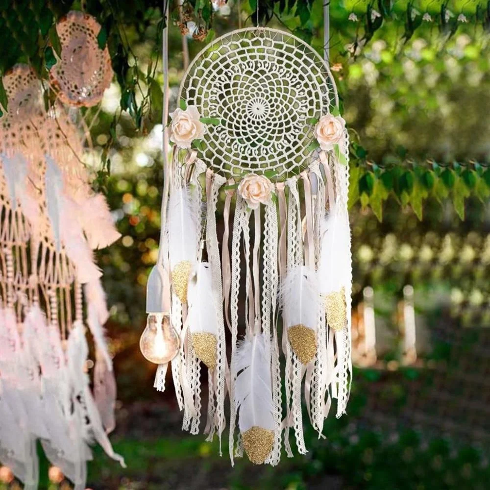 

Bohemian Wedding Decoration Dream Catcher Large Ins Nordic Dream Catcher Room Decoration Girls Room Decor Party Wedding Gift