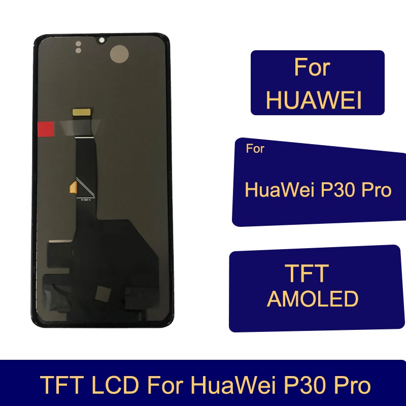 

6.47" Screen For Huawei P30 Pro LCD Display Touch Screen Digitizer Panel Parts For Huawei P30Pro VOG-L29 VOG-L09