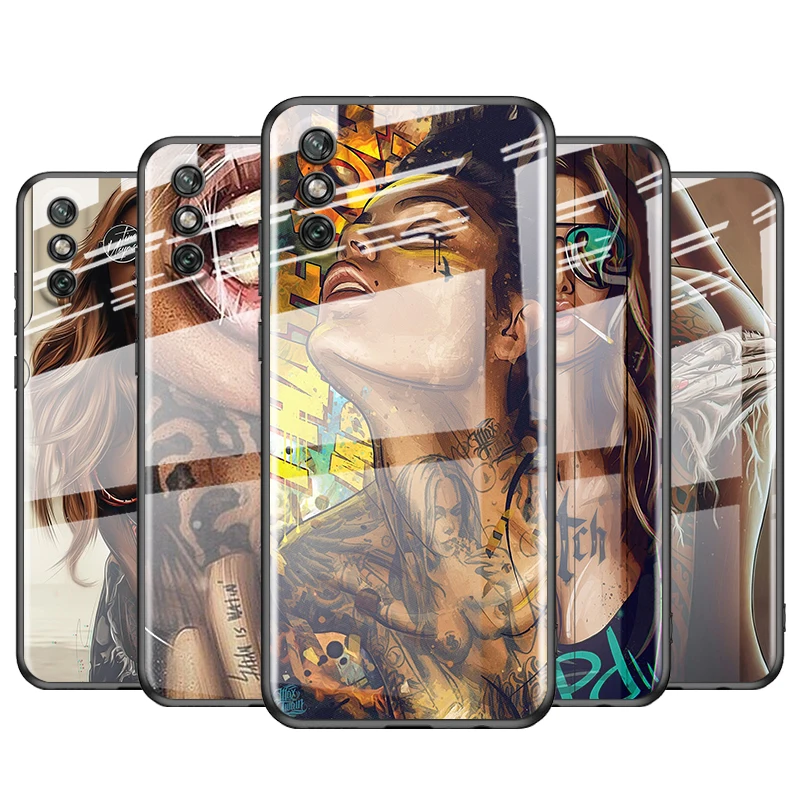 Чехол из закаленного стекла для Huawei Y6 Y7 Y9 Y5P Y6P Y8S Y8P Y9A P Smart Z 2019 2020 2021 | Мобильные