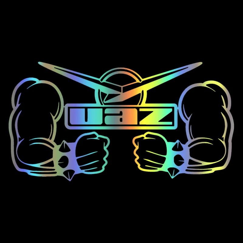 

CS-1091#Various Sizes UAZ power УАЗ сила car sticker vinyl decal for auto car stickers styling car decoration on window bumper