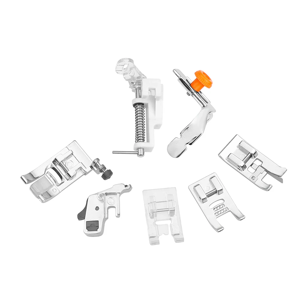 

36/42/48 Pcs Multifunctional Kit Sewing Machine Presser Foot Set Hem Foot Spare Parts Accessories For Brother Singer