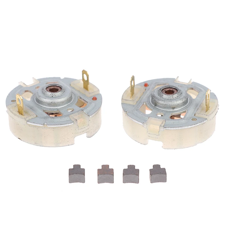 

2 Sets RS550 Motor With Copper Brush Charging Drill Screwdriver Brush Holder