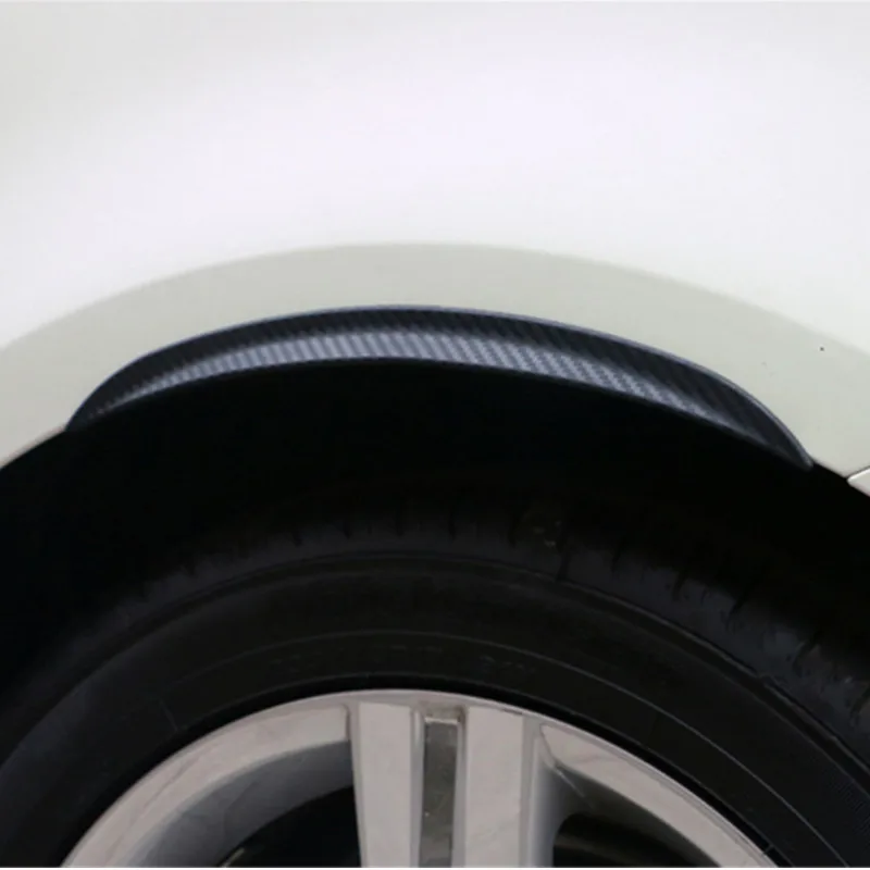 4pcs Carbon Fiber Style Fender Flares Universal Arch Wheel Eyebrows Protect Ant-Scratch fit for BMW VW Audi Suzuki - купить по