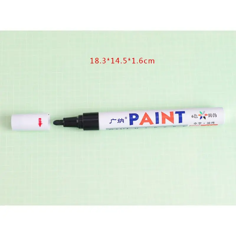 

12pcs/lot colorful Waterproof pen Car Tyre Tire Metal Permanent Paint Markers