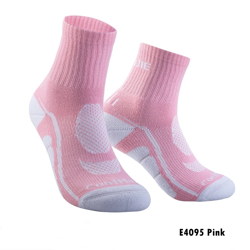 E4095 Pink AONIJIE для спорта на открытом воздухе, бега, спортивной производительности, вкладка, тренировочная подушка, Компрессионные носки, защита от пятки, для велоспорта, E4090 - Цвет: E4095 Pink
