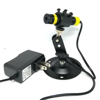 16x68mm focusable red positioning sewing lights 650nm dotlinecross head 200mw laser locator module w 5v power holder