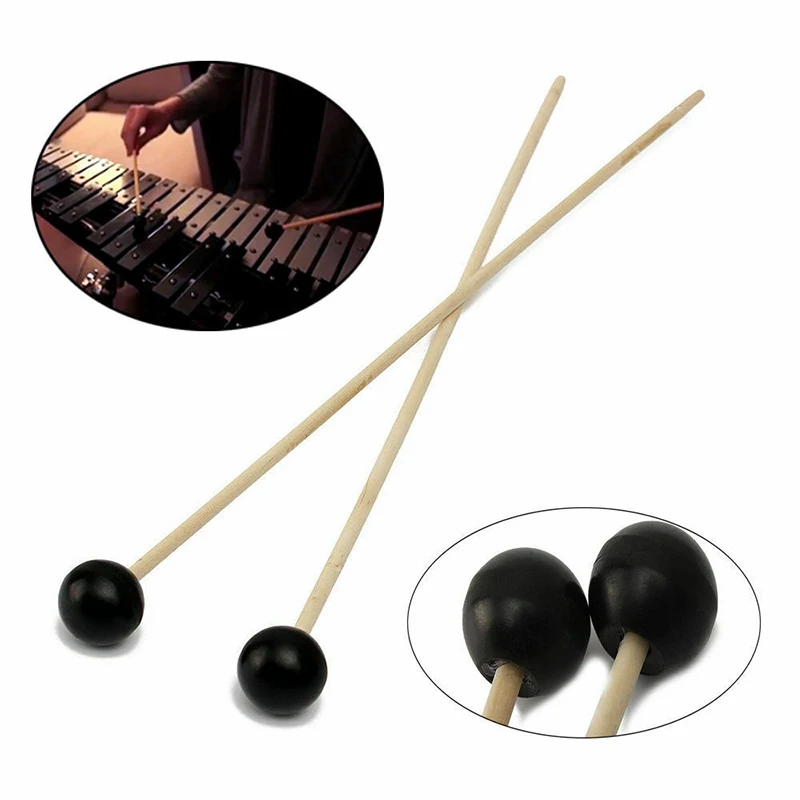 

1 Pair Wooden Drumstick Stick Malang Drum Xylophone Professio Instrument Marimba Mallet Profession Instrument Accessories