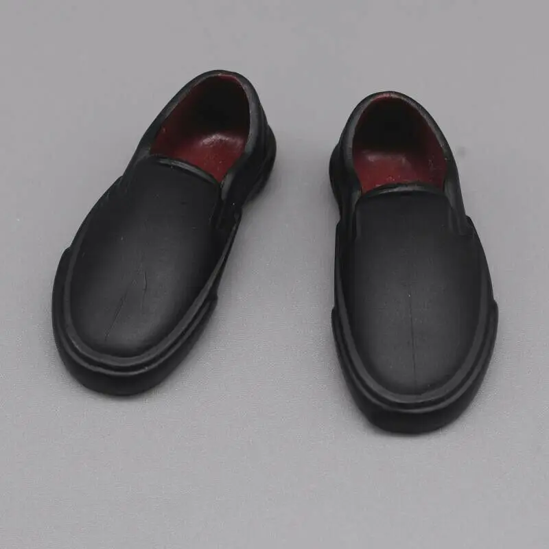 

1/6th Black casual shoes Model For 12" Male Action Figure