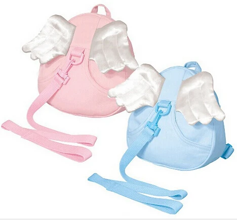 Детский рюкзак с защитой от потери детские ремни синие и розовые дизайнерские