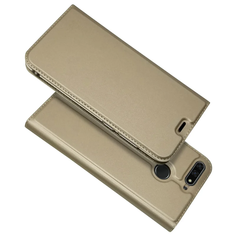 Роскошный кожаный чехол-книжка для Honor 7C 5 7 дюйма AUM L41 8X 8C 20 9X Pro с автоматическим