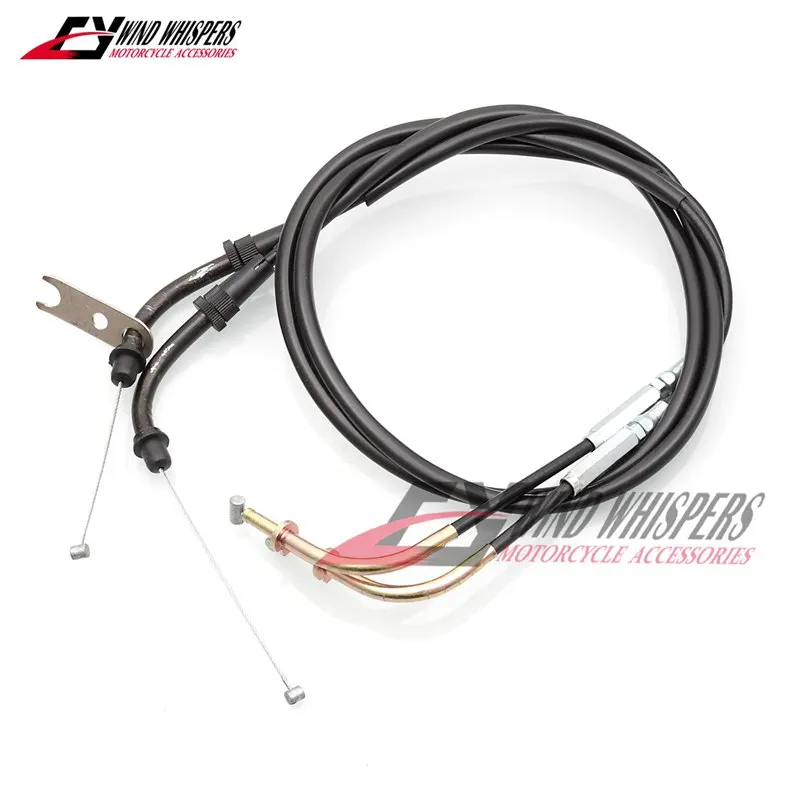 Длина 110 см 1 пара мотоциклетные дроссели масляные кабели линейные провода для