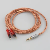 high quality 16 core 99 7n occ earphone cable for sennheiser hd580 hd600 hd650 hdxxx hd660s hd58x hd6xx