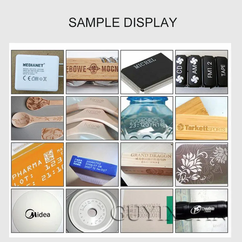 Автоматическая машина для лазерной маркировки углекислого газа дерева бумаги