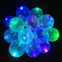 50pcs multicolor lights helium balloons led gypsophila balloons 12 inches latexchristmas decor wedding birthday party supplies