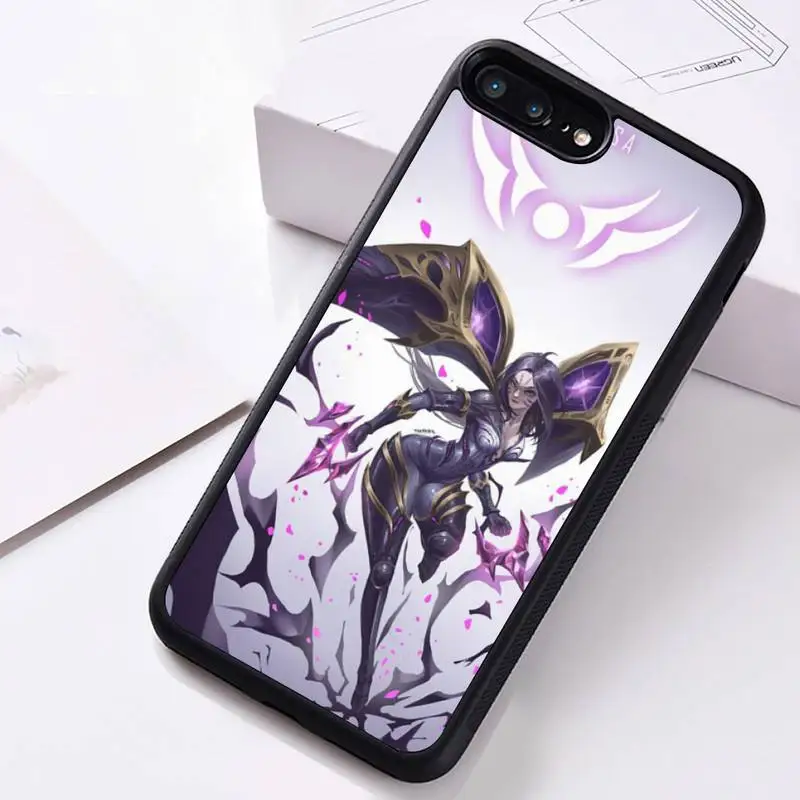 Чехол для телефона Legends KDA KaiSa Ahri Akali из резины для iPhone 12 Pro Max Mini 11 XS MAX 8 7 6 6S Plus X 5S SE 2020 XR.