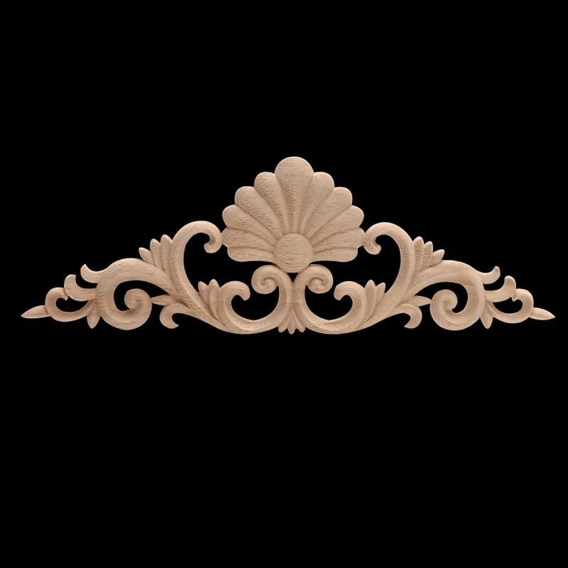 Античная современная декоративная европейская деревянная аппликация