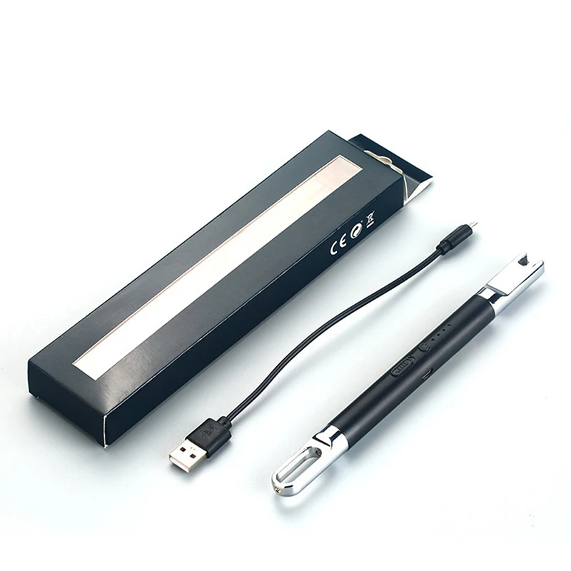 New Electronic Lighter Portable Stove ARC BBQ Windproof Plasma Pulsed Candle Flameless USB Rechargeable | Дом и сад
