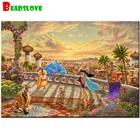 5d алмазная живопись, полная выкладка, квадратная, круглая Алмазная вышивка, Мультяшные животные, мир, Алмазная мозаика сделай сам, украшение для дома