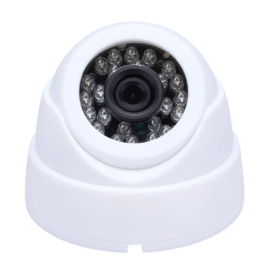 HAMROL CCTV камера 1/" Цвет CMOS реальная 700TVL Высокое разрешение 24 светодиодный Nightvison Крытый купольная камера аналоговая камера безопасности
