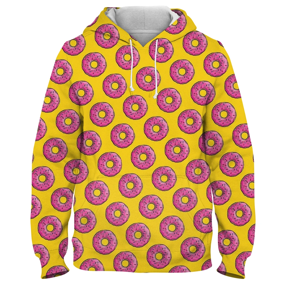 

Autumn Hot Women's Oversized Hoodies Funny Ice Cream 3D Print Girls Female Casual Daily Streetwear Sweatshirts Long Sleeve Tops