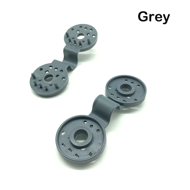 Grey Joyeyou 20 упаковка сельскохозяйственная теплица садовый зажим зажимы люверсы для крепления тени ткань сетка - Цвет: Grey