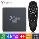 ТВ-приставка X96 X96QPRO 4K HDR, Android 10,0, четырехъядерный Allwinner H313, 4K, 2,4G, Wi-Fi, HD, H.265, HEVC, X96Q PRO