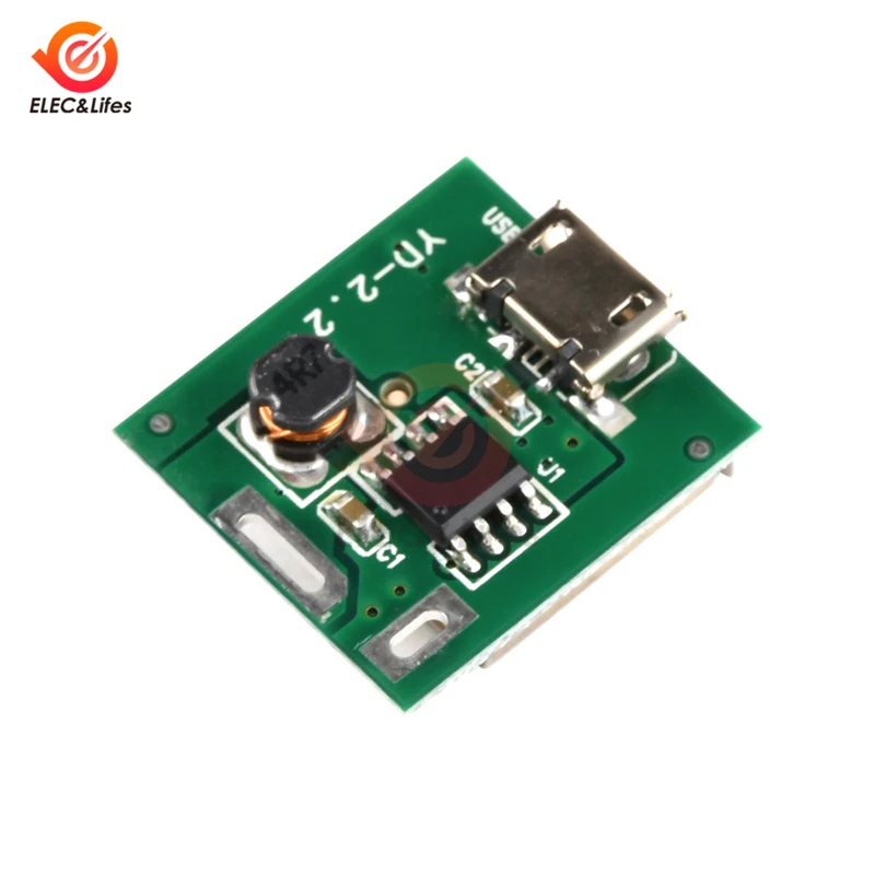 5Pcs/lot 3.7V to 5V 1A 18650 Lithium Battery Charging Protective board Module USB step-up converter booster module Li-Po | Инструменты