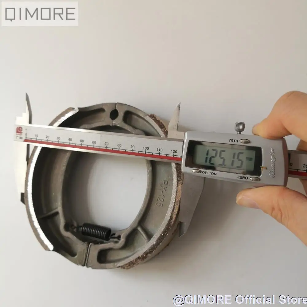 Задняя Тормозная обувь для скутера 157QMJ GY6 150 R5 R9 RS125 RX125 Vento Phantom TNG DR150 Racer Roketa Fiji Lance GSR