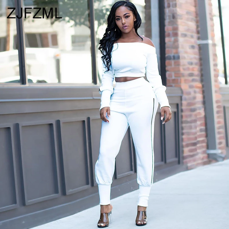 Неоново-зеленый сексуальный спортивный костюм из двух предметов для женщин