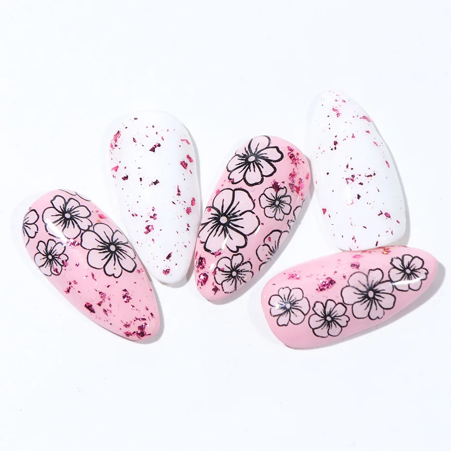 

Black and White Lace Flower Starry Paper Set Network Red Fashion Models Factory Direct Sales