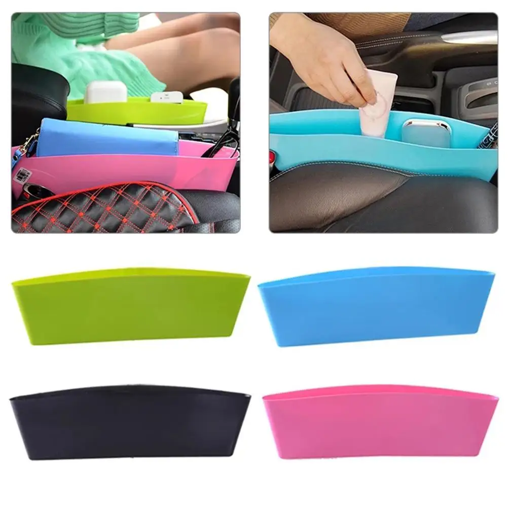 

4Pcs Car Garbage Storage Organizer Seat Compressible Debris Between The Cracks Storage Bag Auto Box Accessories Supplies