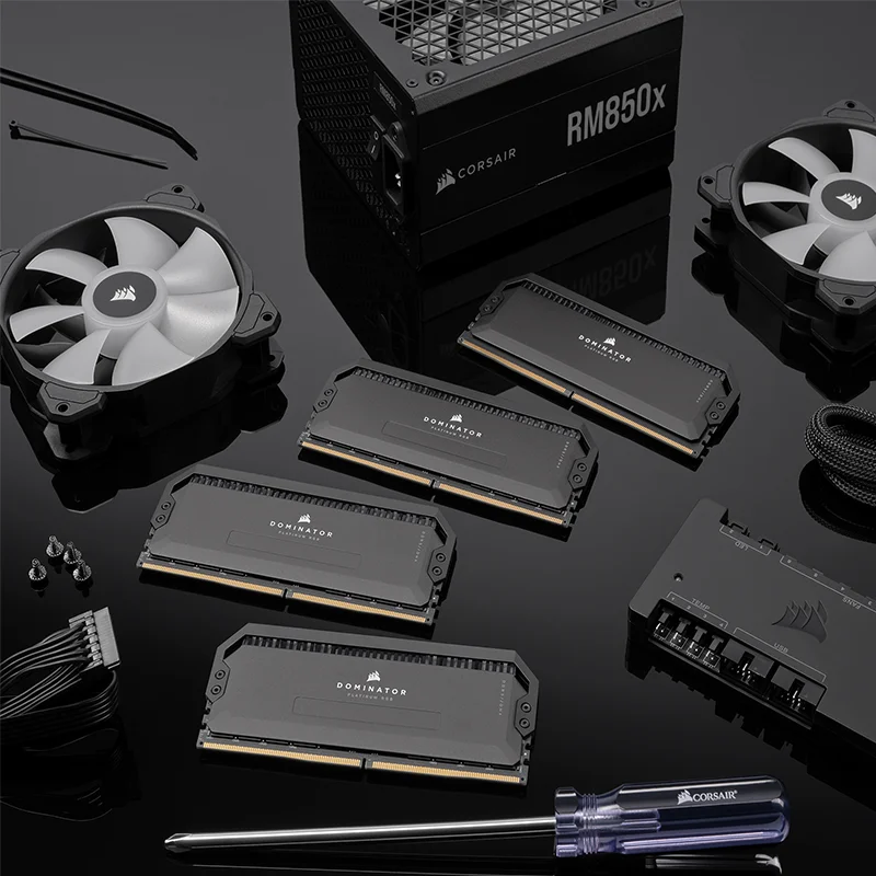 Corsair ddr5 RGB Ram DOMINATOR®Платиновый первый выпуск 2x16 ГБ DDR5 D ОЗУ 5600 МГц память для