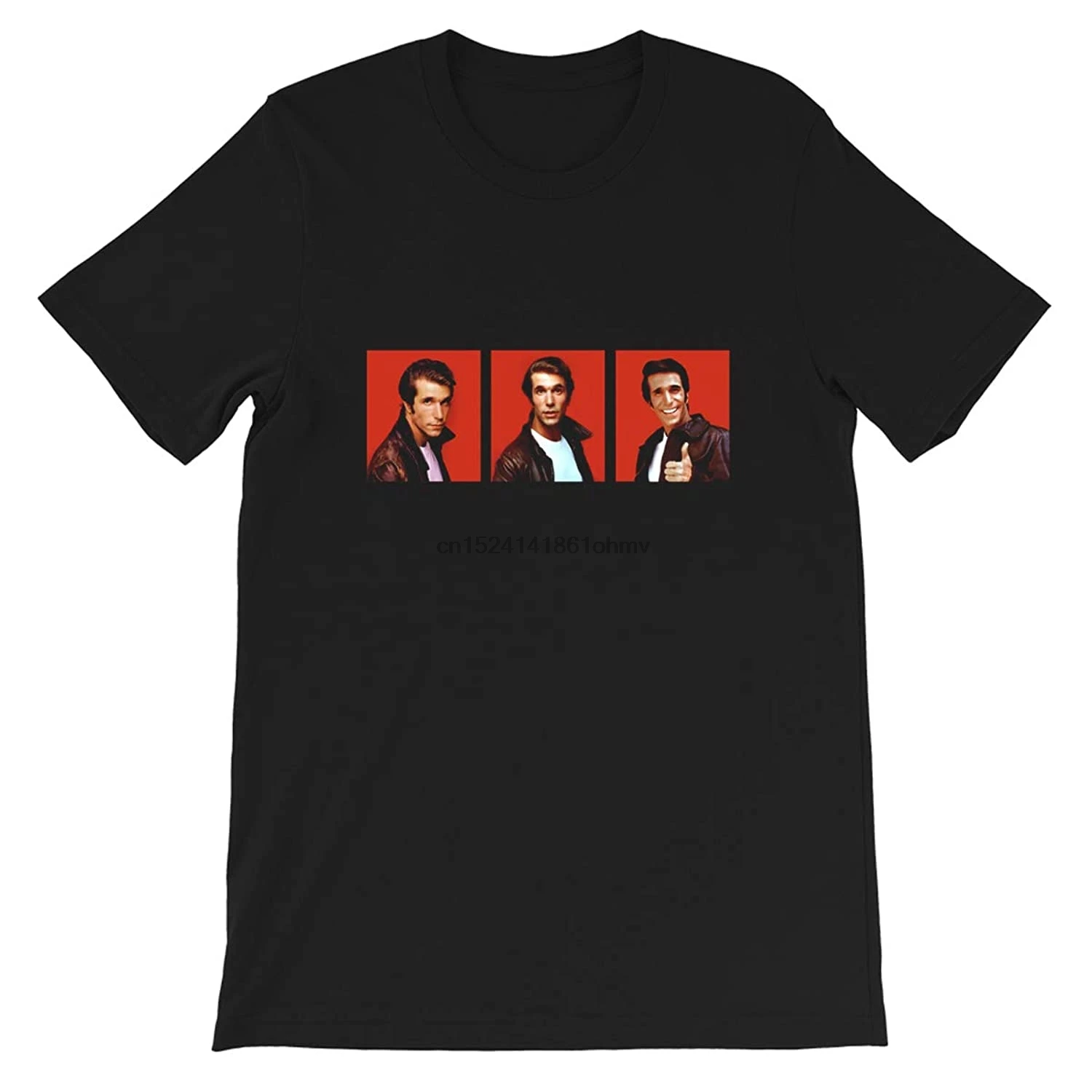 3 лица Fonzie Happy Days 70s 80s ретро крутая Веселая ТВ ситкома Забавный подарок для мужчин