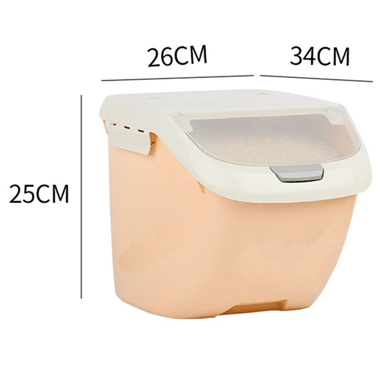 2 шт. герметичный влагостойкий большой емкости контейнер для зерновой муки