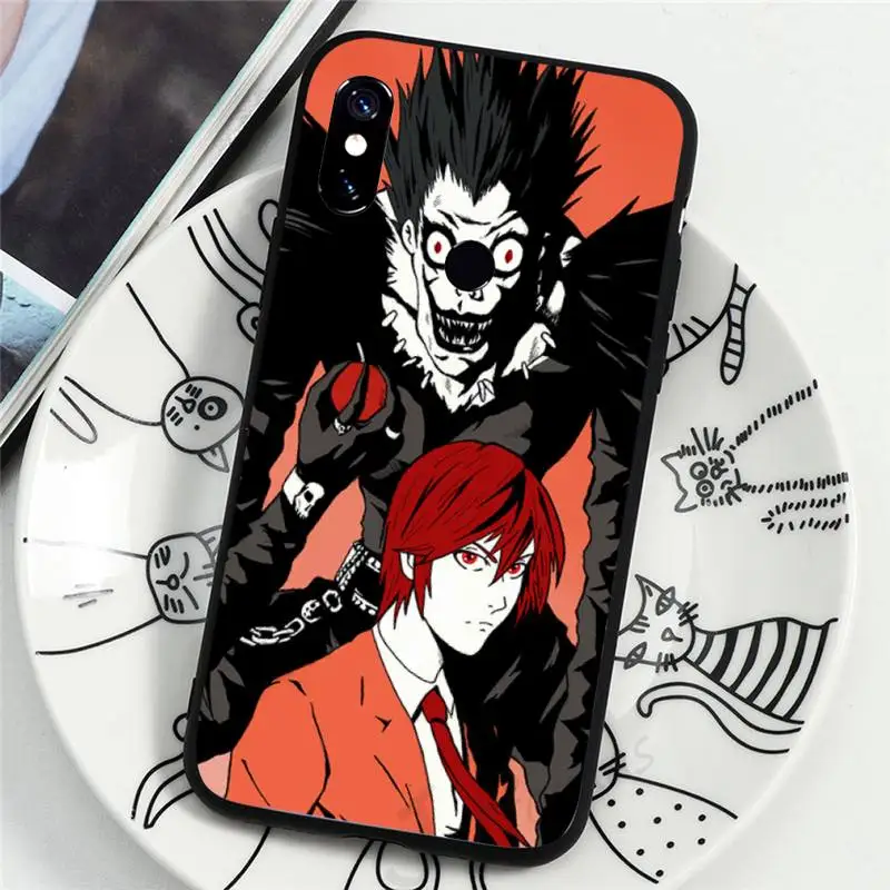 

death note Phone Cases For Xiaomi Redmi note 7 8 9 t k30 max3 9 s 10 pro lite