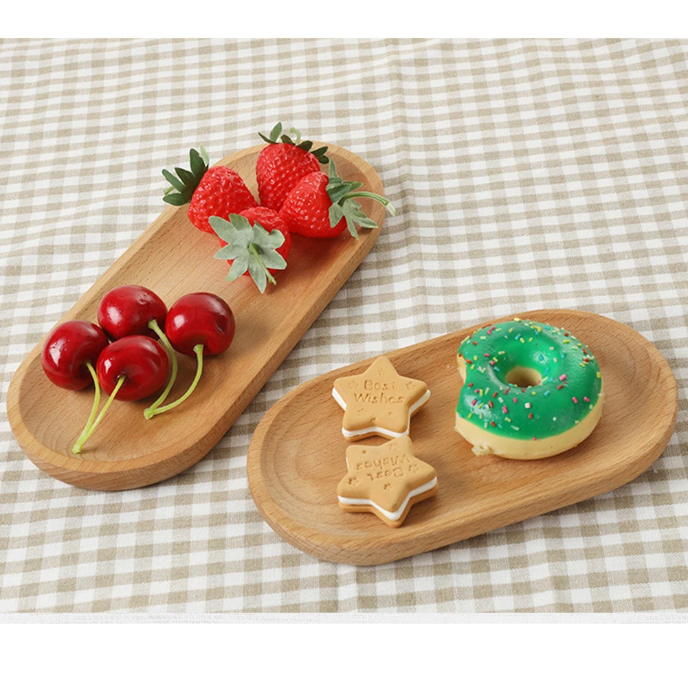 

1 шт. деревянная сервировочная тарелка, квадратная прямоугольная тарелка для завтрака, суши, десерта, торта с легкой транспортировкой, рифле...